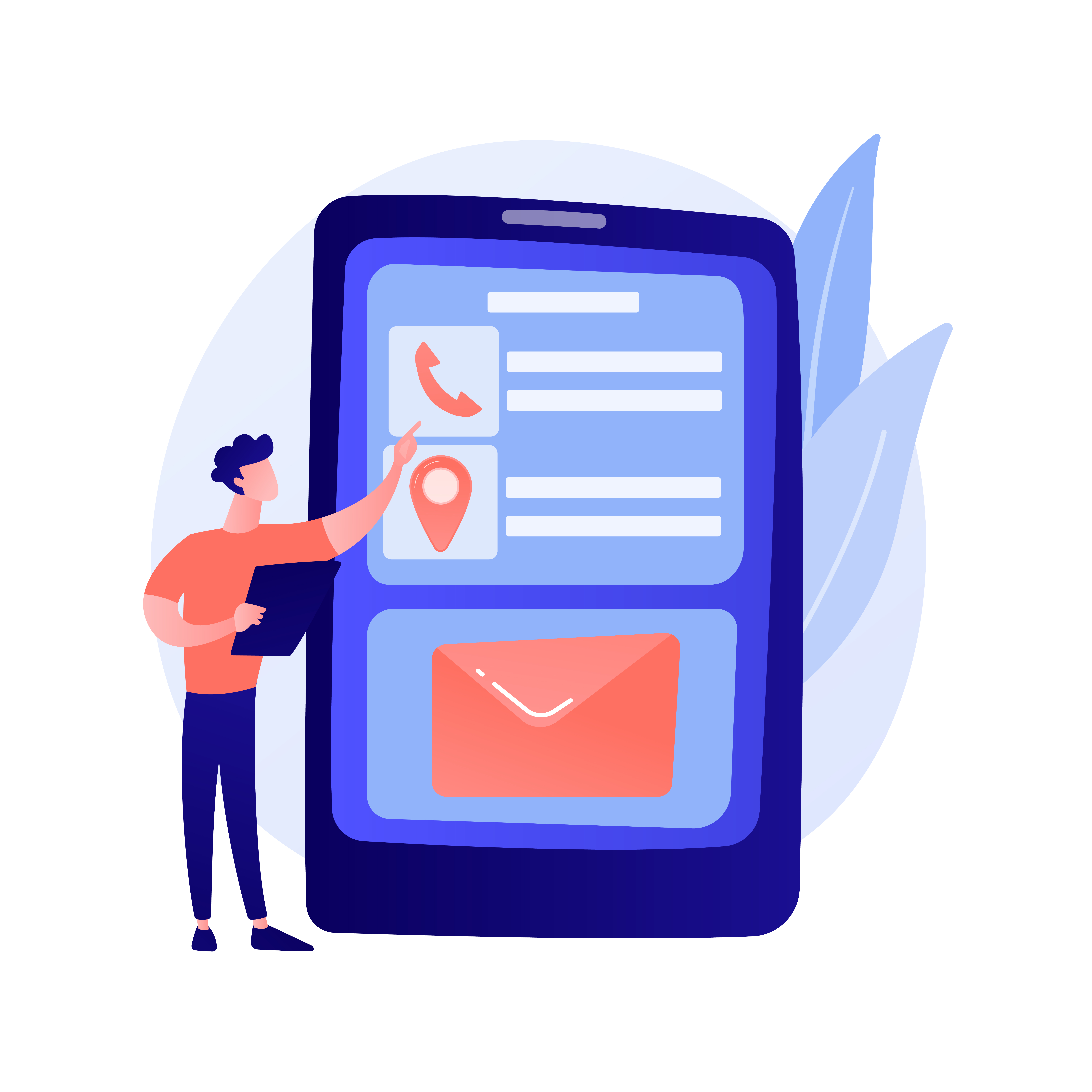 Ilustración Contacto